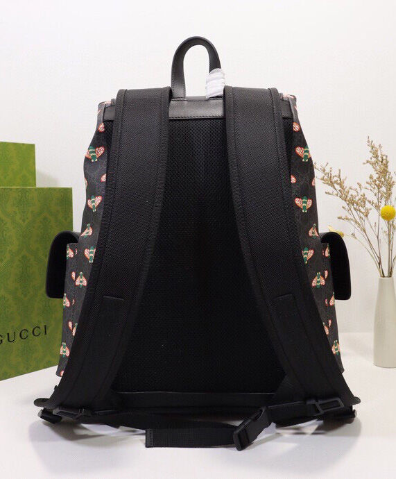 Gucci Bestiary Backpack With Bees