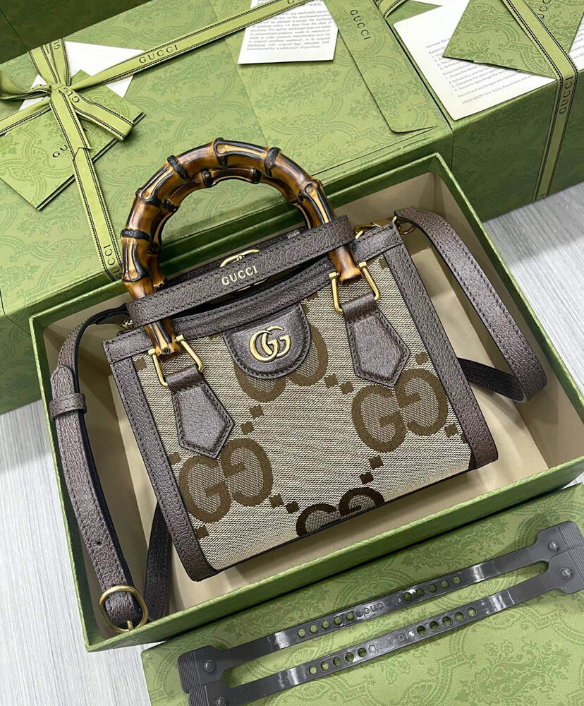 Gucci Diana Jumbo GG Mini Tote Bag