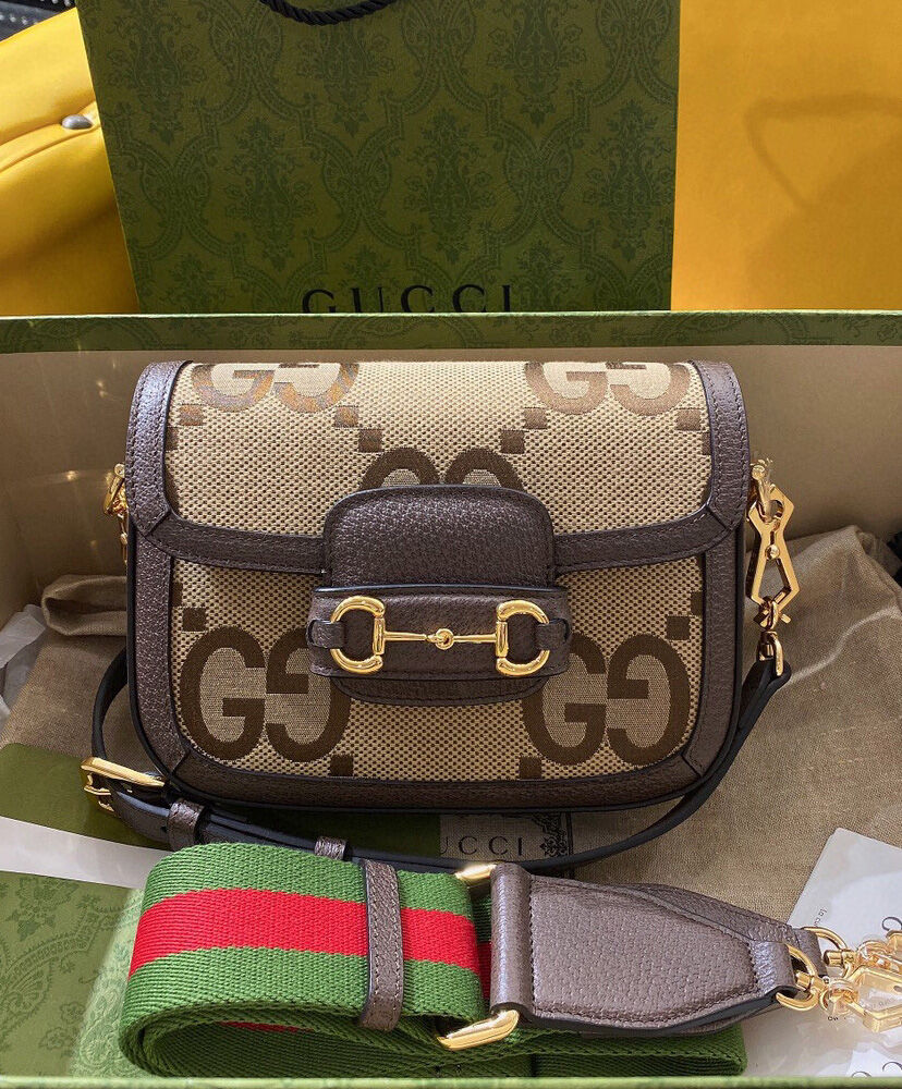 Gucci Horsebit 1955 jumbo GG Mini Bag