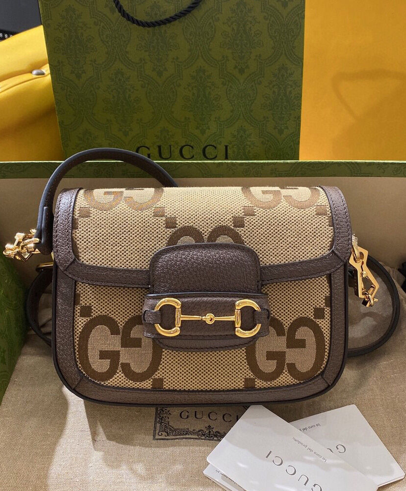 Gucci Horsebit 1955 jumbo GG Mini Bag