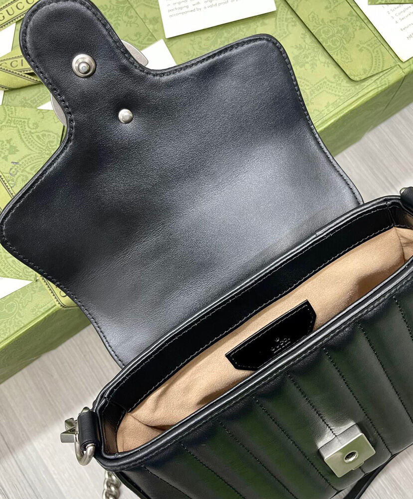 GG Marmont Mini Top Handle Bag