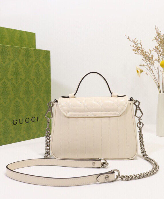 GG Marmont Mini Top Handle Bag