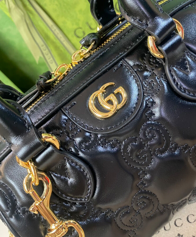 GG Matelasse Leather Mini Bag