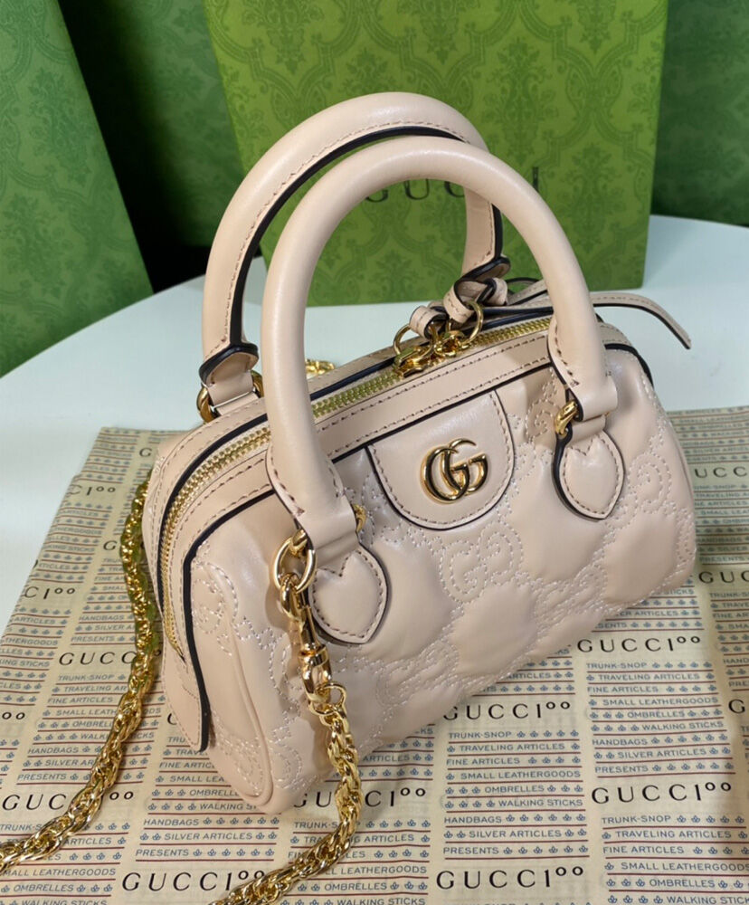 GG Matelasse Leather Mini Bag