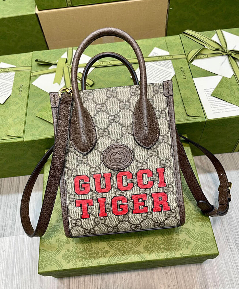 Gucci Tiger GG Mini Tote Bag - MarKat store