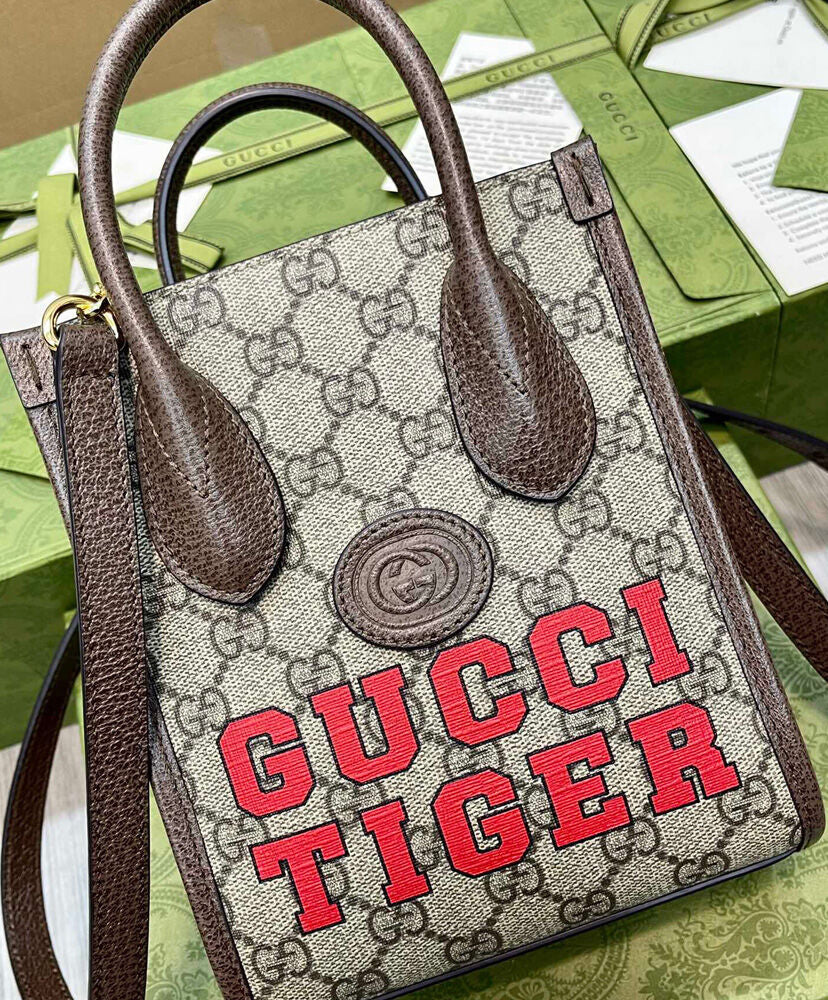 Gucci Tiger GG Mini Tote Bag - MarKat store