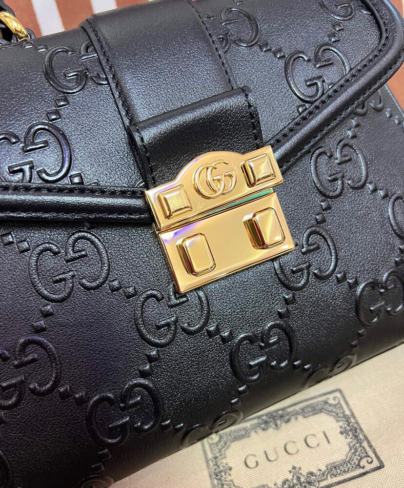 Small GG Top Handle Bag