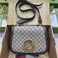 Medium Shoulder Bag With Round Interlocking G