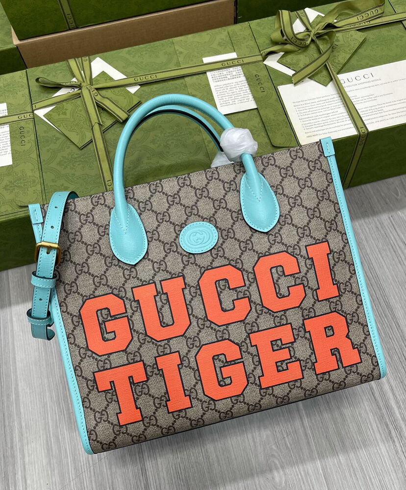 Gucci Tiger GG Small Tote Bag - MarKat store