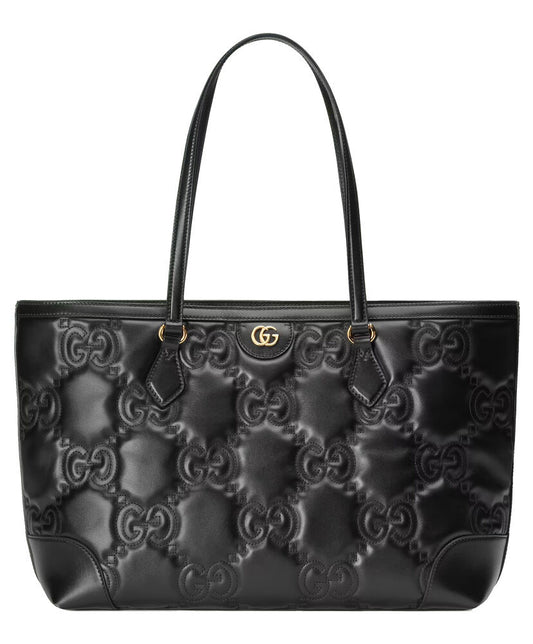 GG Matelasse Leather Medium Tote