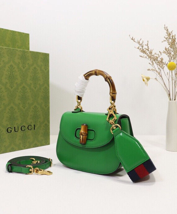 Gucci Bamboo 1947 Mini Top Handle Bag