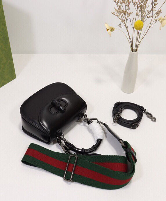 Gucci Bamboo 1947 Mini Top Handle Bag