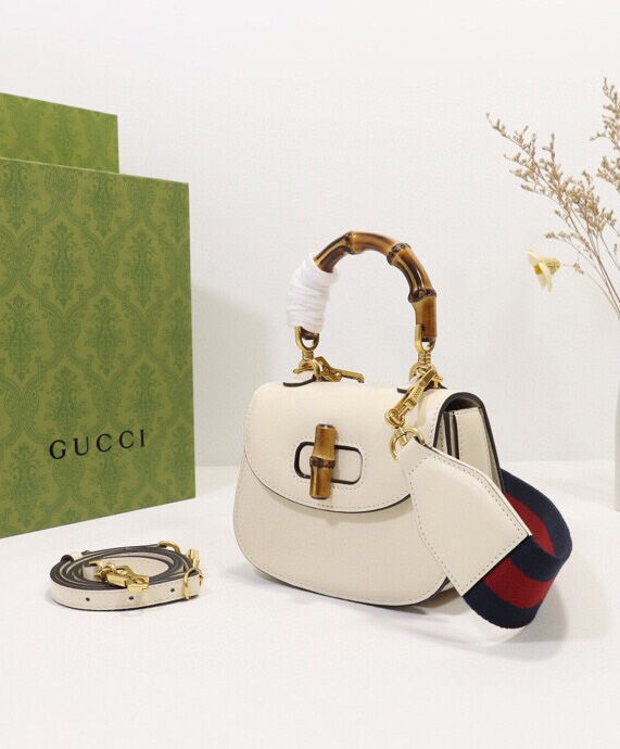 Gucci Bamboo 1947 Mini Top Handle Bag