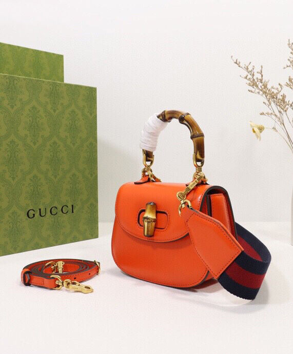 Gucci Bamboo 1947 Mini Top Handle Bag