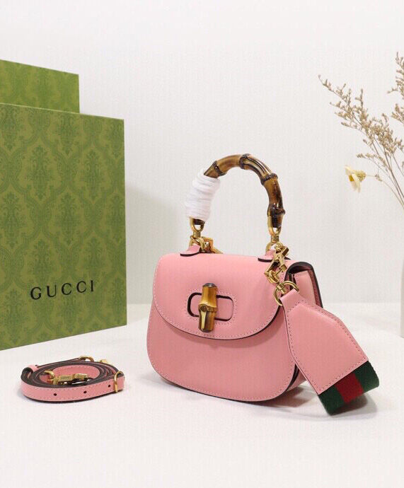 Gucci Bamboo 1947 Mini Top Handle Bag
