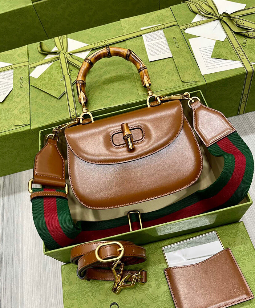 Gucci Bamboo 1947 Small Top Handle Bag