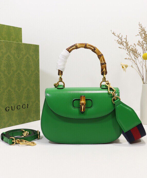 Gucci Bamboo 1947 Small Top Handle Bag