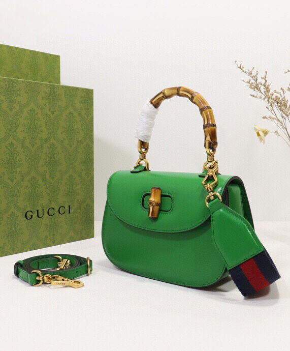 Gucci Bamboo 1947 Small Top Handle Bag