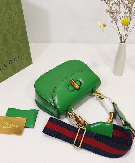 Gucci Bamboo 1947 Small Top Handle Bag