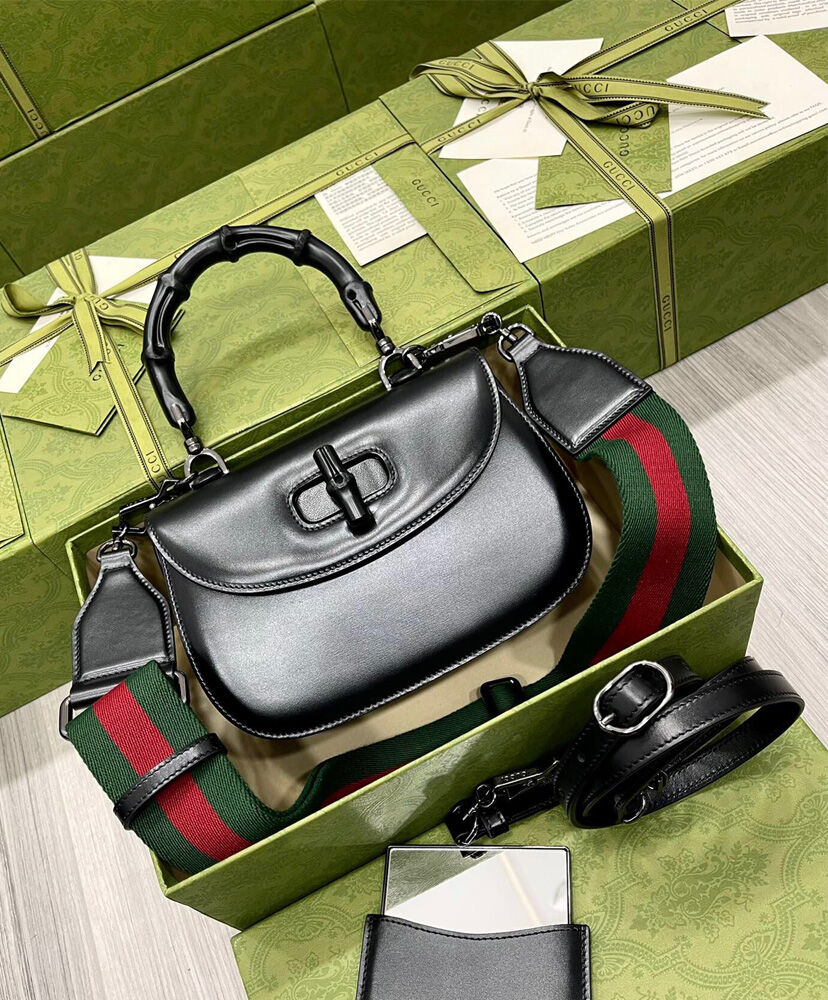 Gucci Bamboo 1947 Small Top Handle Bag