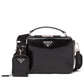 Prada Brique Brushed Leather Bag