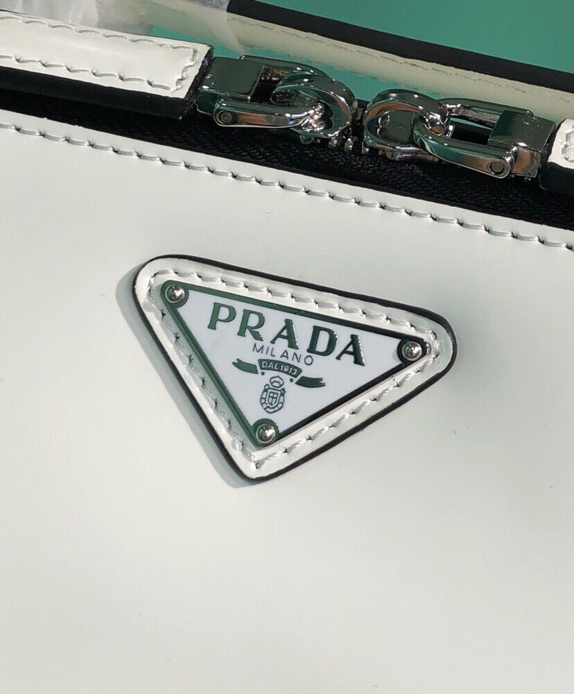 Prada Brique Brushed Leather Bag