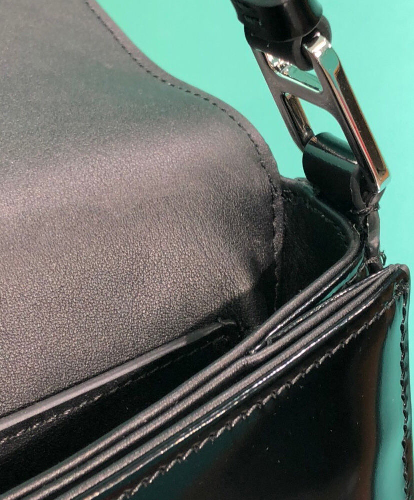 Brushed Leather Shoulder Bag