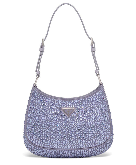 Prada Cleo Satin Bag With Appliques