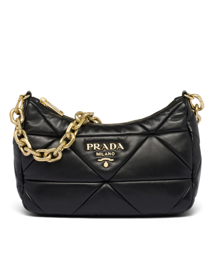 Prada System Nappa Leather Patchwork Bag