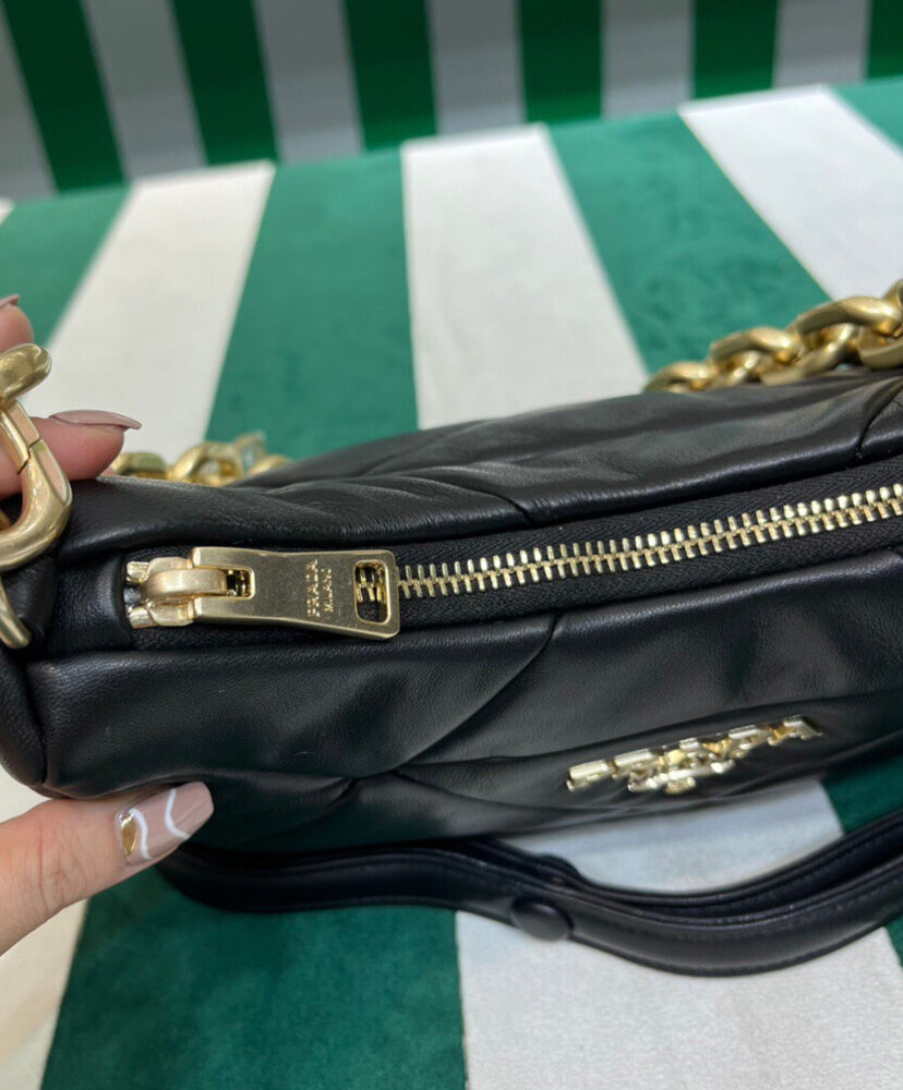 Prada System Nappa Leather Patchwork Bag