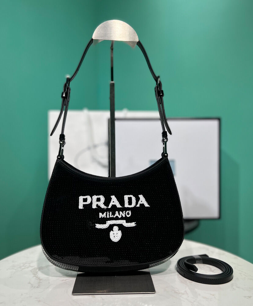 Prada Cleo Sequined Bag