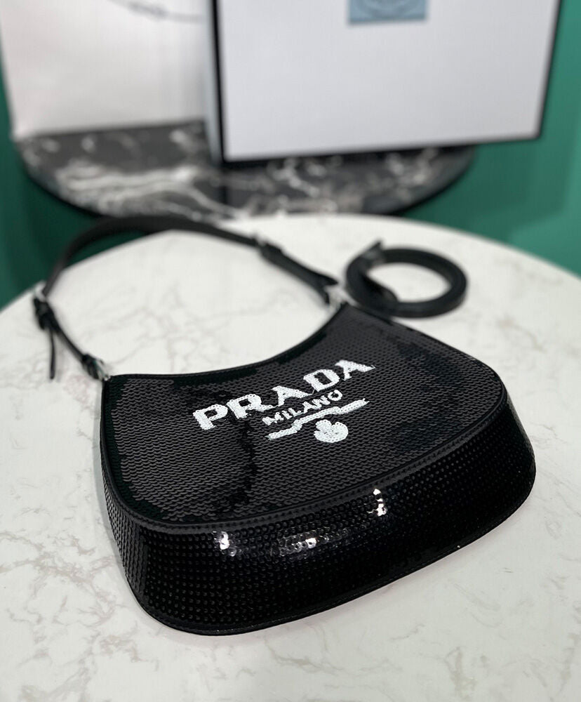 Prada Cleo Sequined Bag