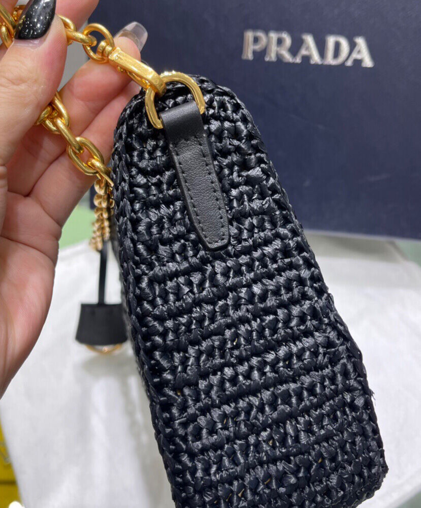 Prada Re-Edition 2005 Raffia Bag