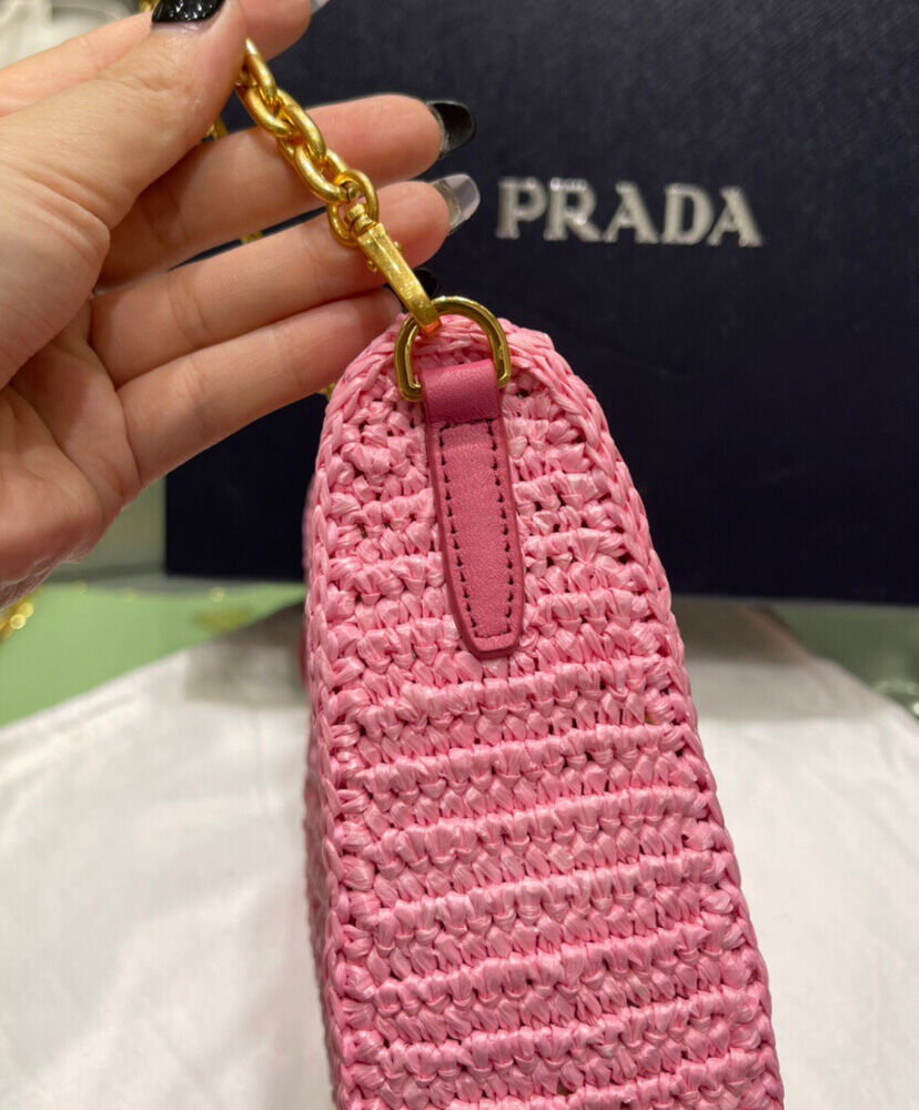 Prada Re-Edition 2005 Raffia Bag