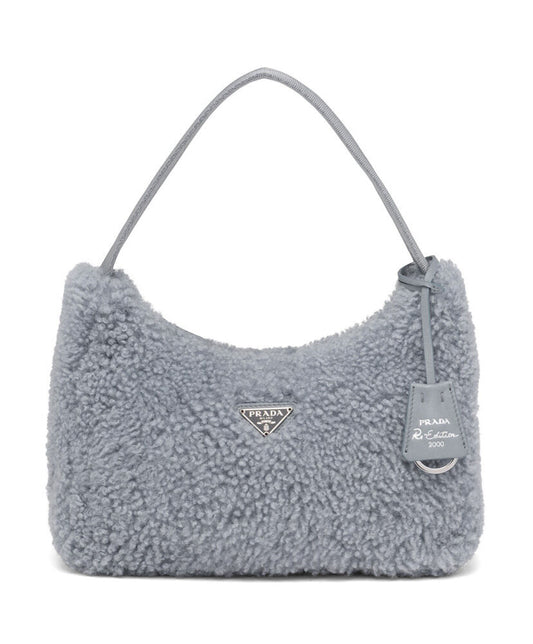 Re-Edition 2000 Shearling Mini Bag