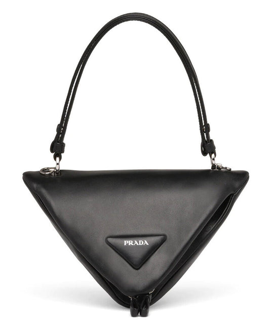 Padded Nappa Leather Handbag