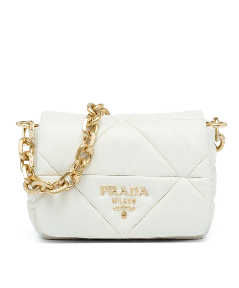 Prada System Nappa Patchwork Shoulder Bag