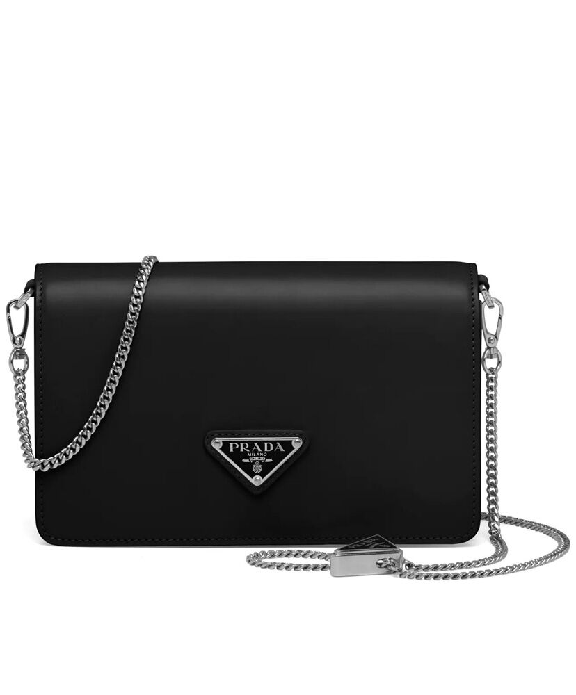 Brushed Leather Shoulder Bag