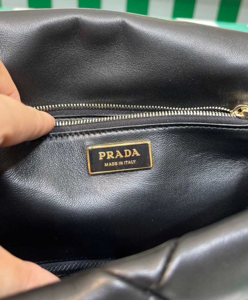 Prada System Nappa Patchwork Shoulder Bag