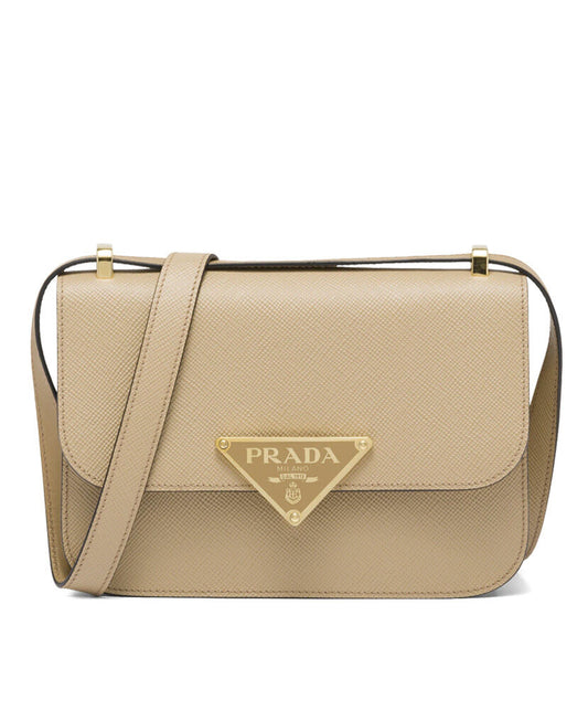 Saffiano Leather Shoulder Bag