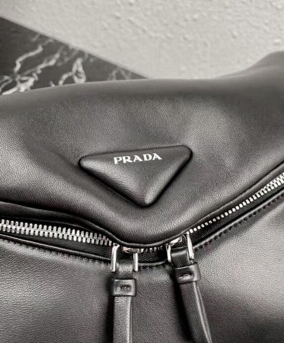 Padded Nappa Leather Prada Signaux Bag