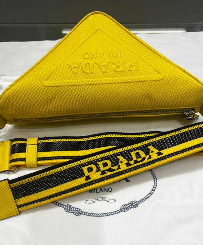 Saffiano Prada Triangle Bag