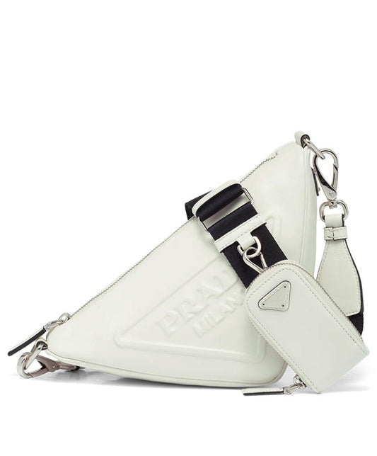 Prada Triangle Leather Shoulder Bag - MarKat store