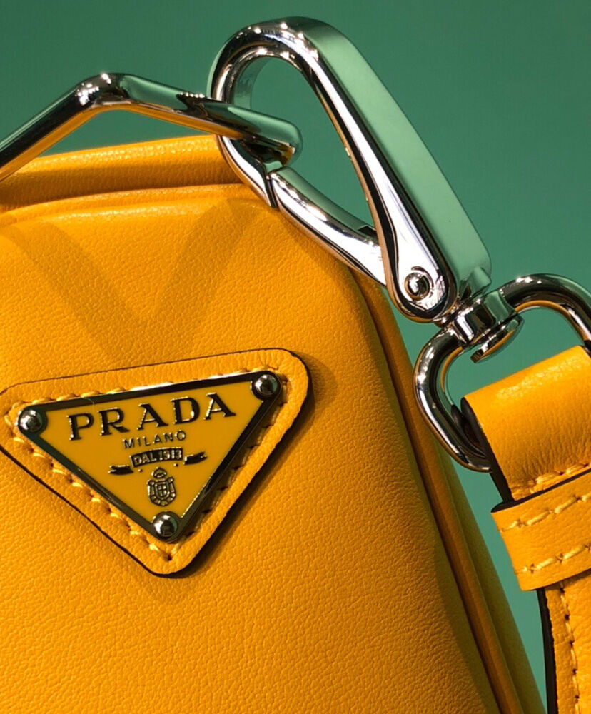 Prada Triangle Leather Shoulder Bag - MarKat store