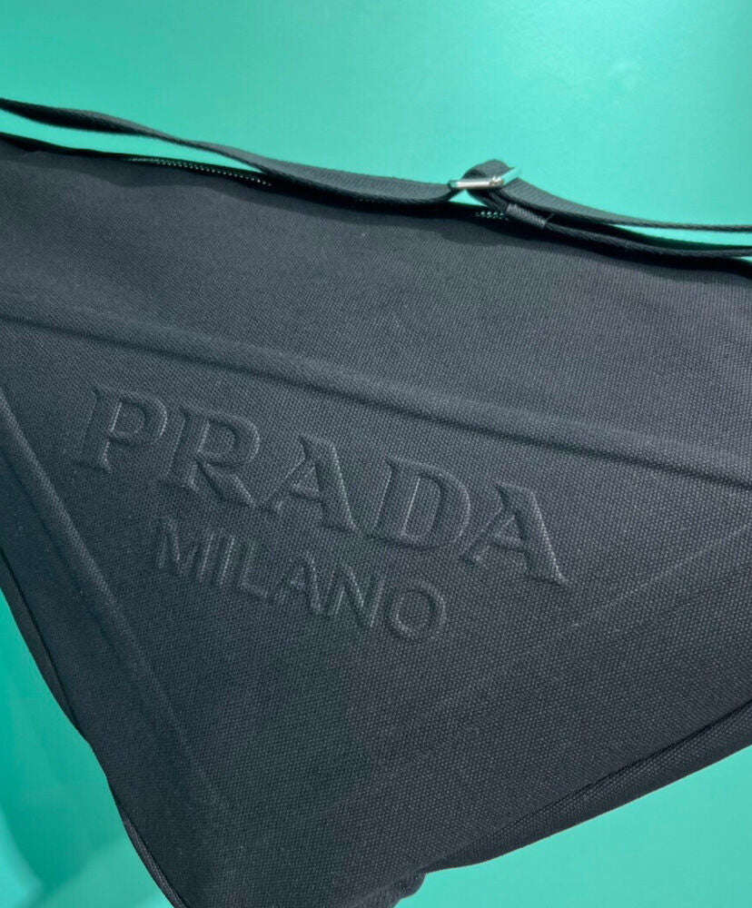 Canvas Prada Triangle Bag