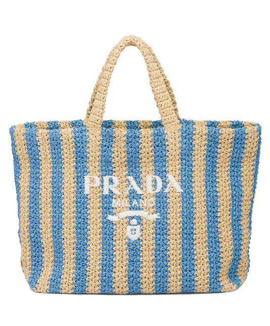 Large Raffia Tote Bag