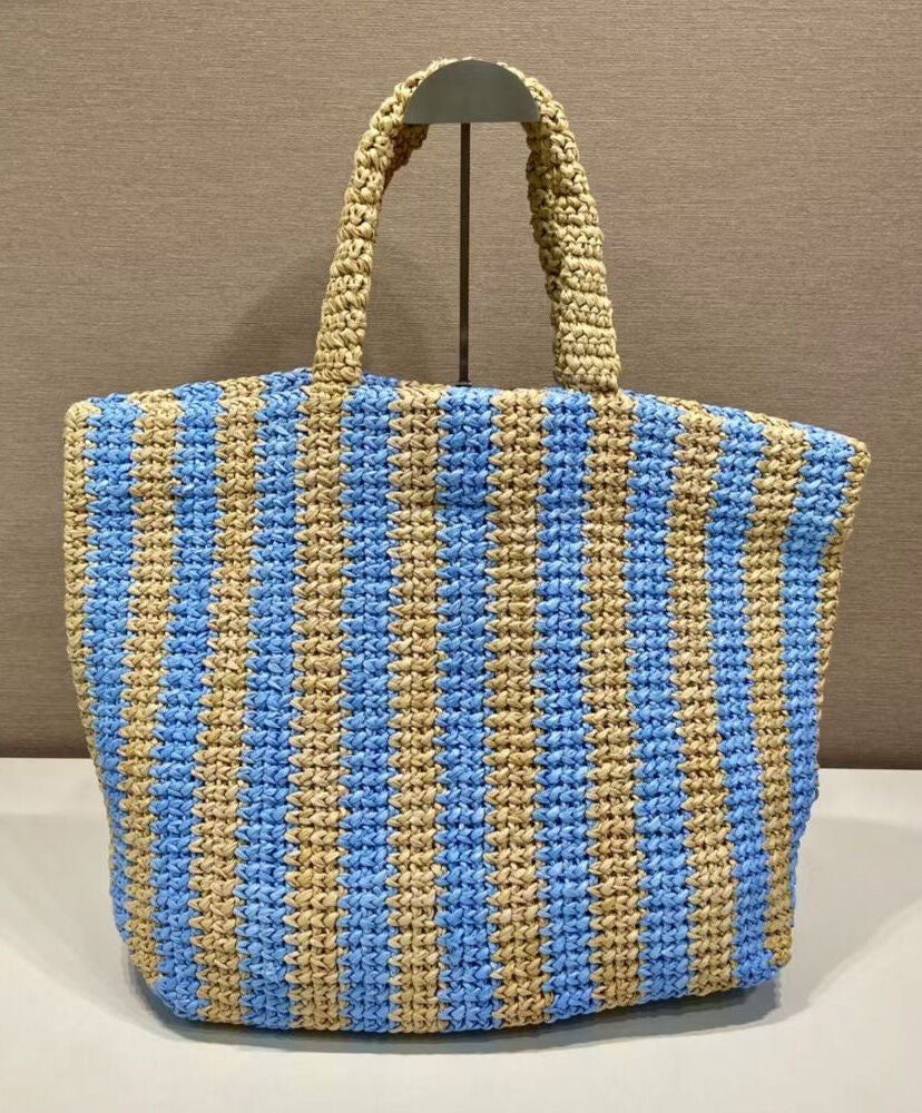 Large Raffia Tote Bag