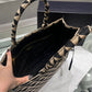 Large Prada Symbole Jacquard Fabric Handbag