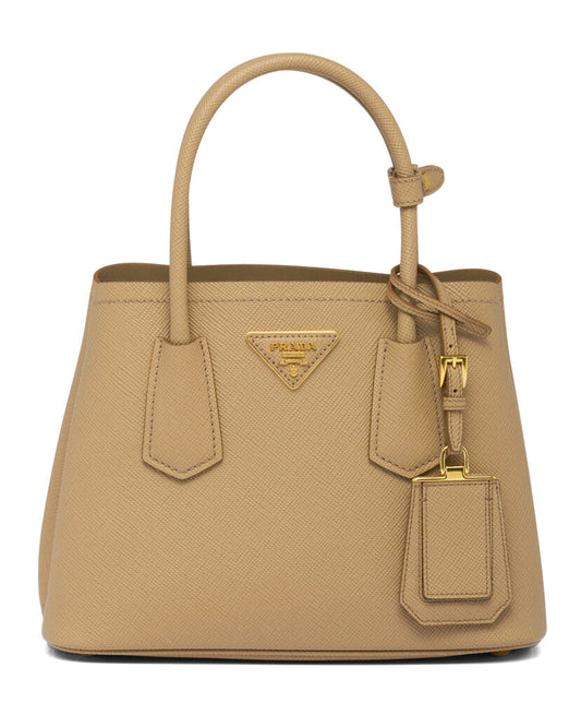 Prada Double Saffiano Leather Mini Bag