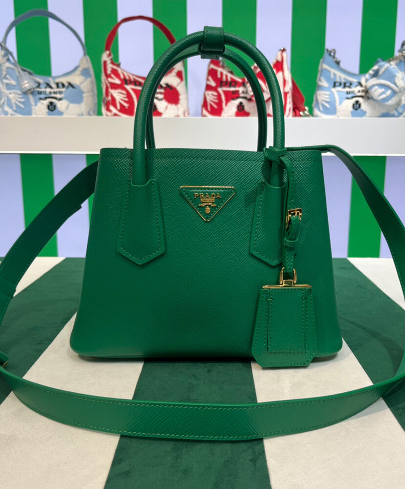 Prada Double Saffiano Leather Mini Bag